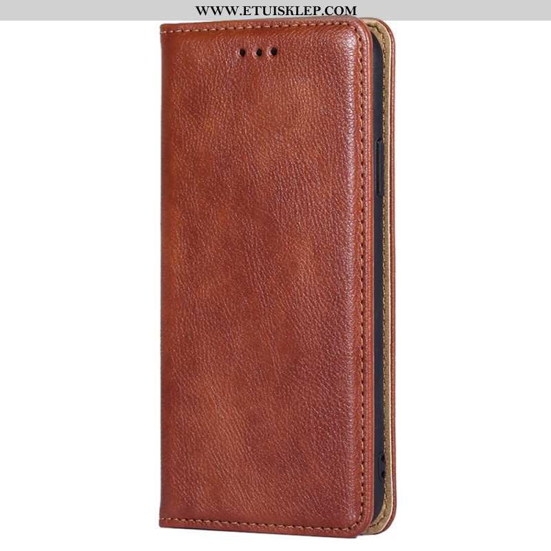 Etui Na Telefon do Moto G73 5G Etui Folio Przeszycia Ze Sztucznej Skóry